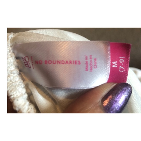 No Boundaries White Mini Dress Medium - Picture 5 of 8